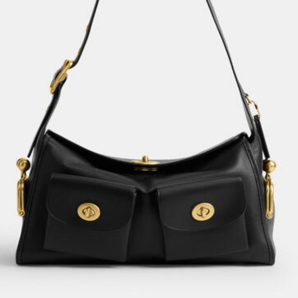 Coach Turnlock Haversack Bag